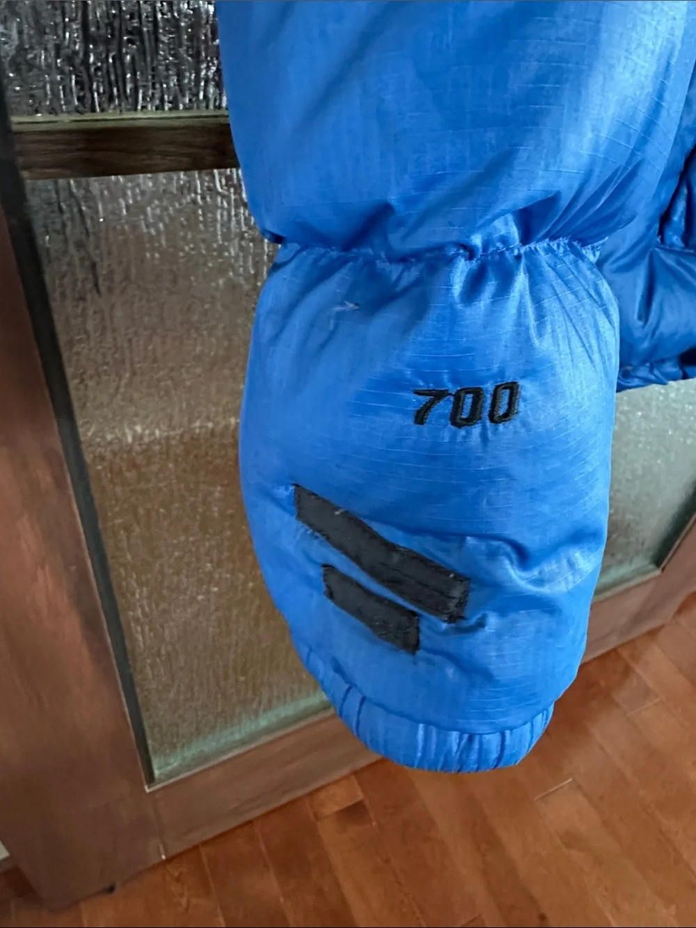 The North Face Mens 700 down Blue and Black winter Jacket Sz XL